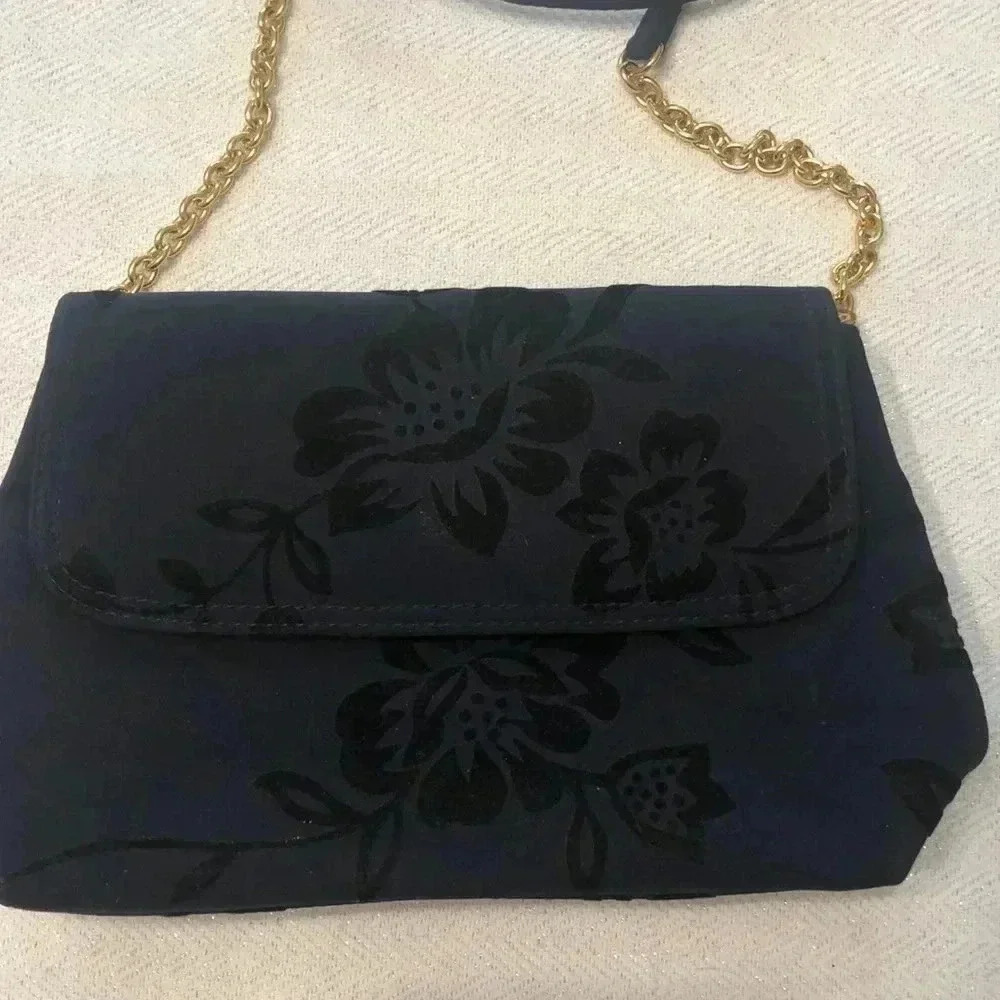 Liz Claiborne evening bag with strap.